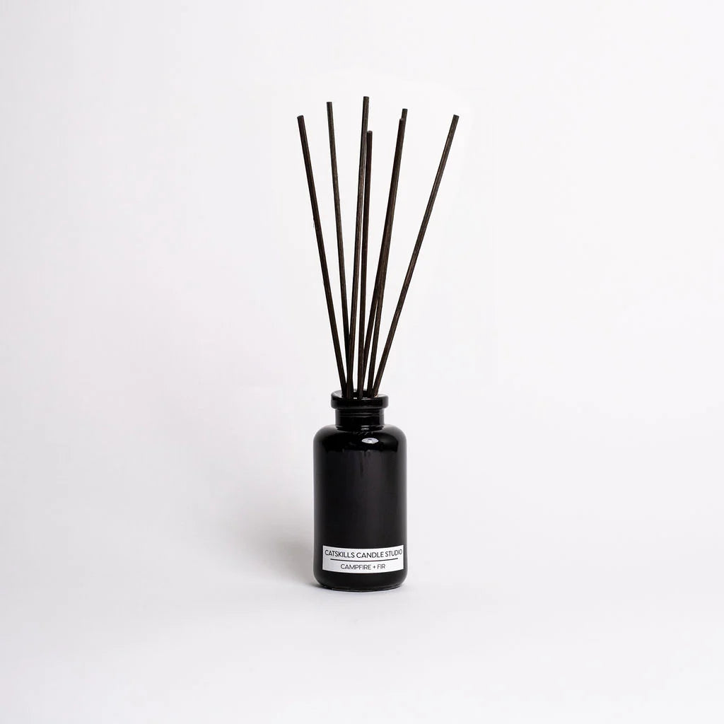 Campfire + Fir Diffuser in Black, from Catskills Studio