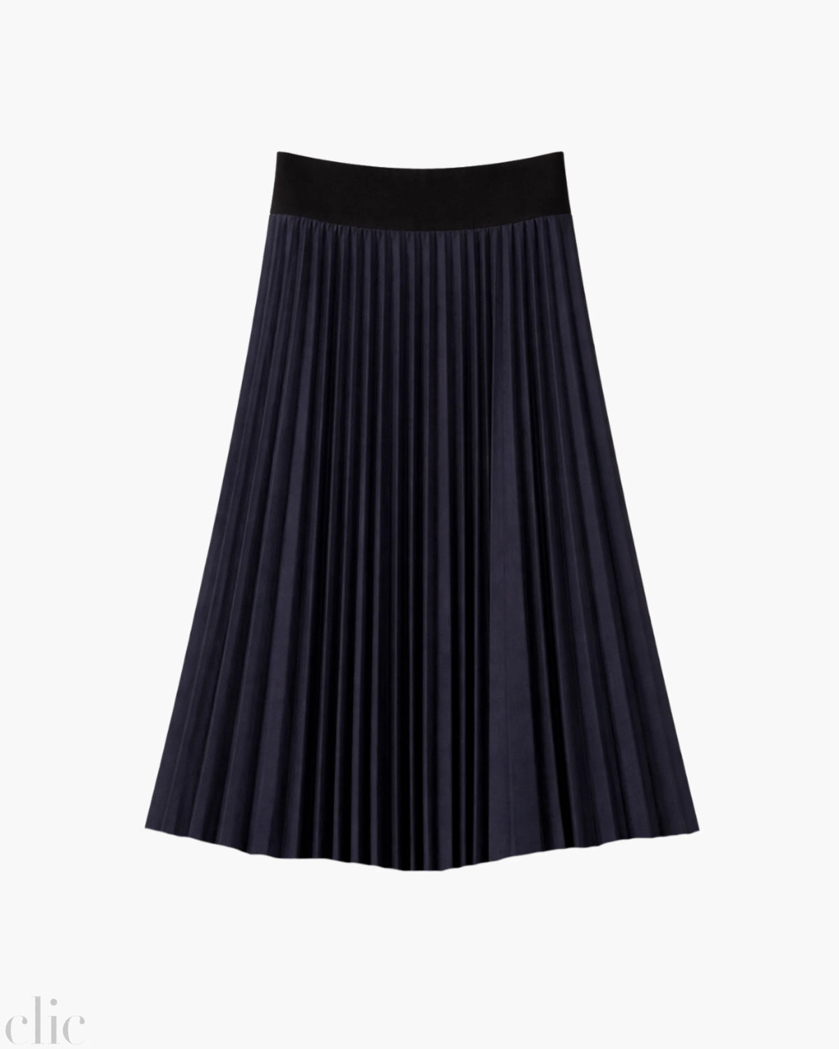 Denim Deluxe Skirt in Indigo, from Loyd Ford