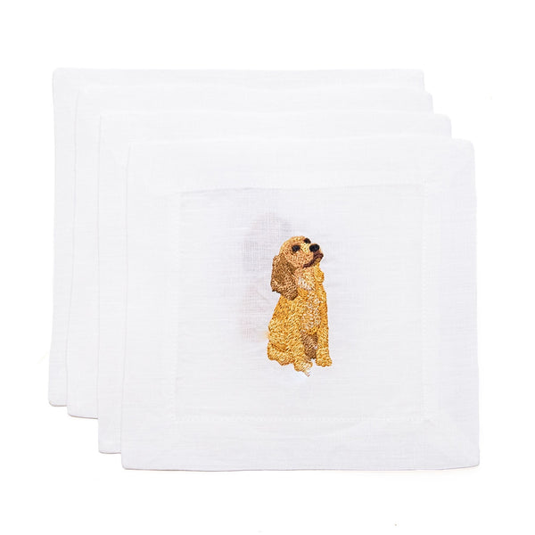 Cockerspaniel Cocktail Napkin, from Lettermade
