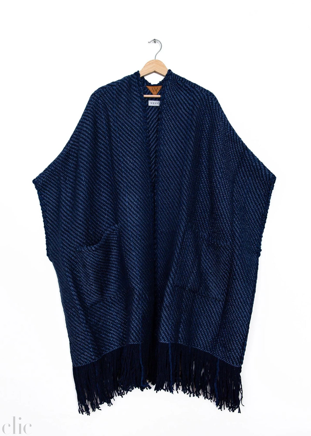 Long Clelia Cardigan in Navy, from Wehve