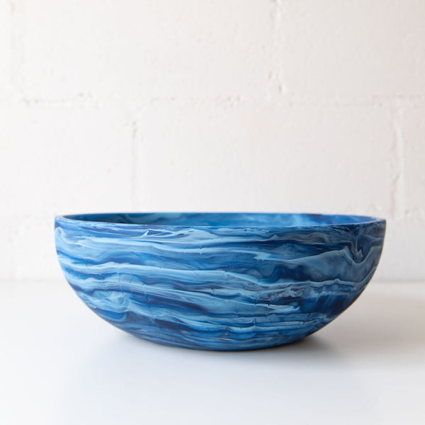 Wave Bowl in Denim Swirl, from Nashi Home