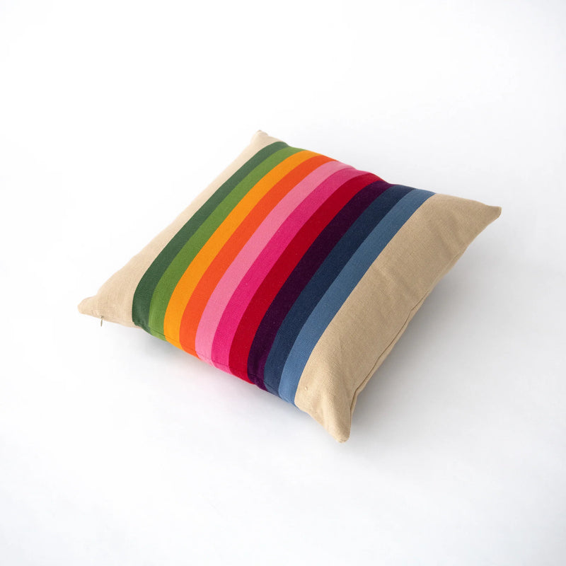 Pillow in Pink Spectrum 20" x 20", from Garza Marfar