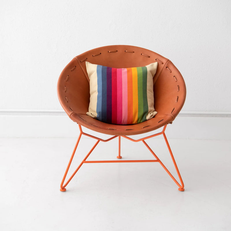 Pillow in Pink Spectrum 20" x 20", from Garza Marfar
