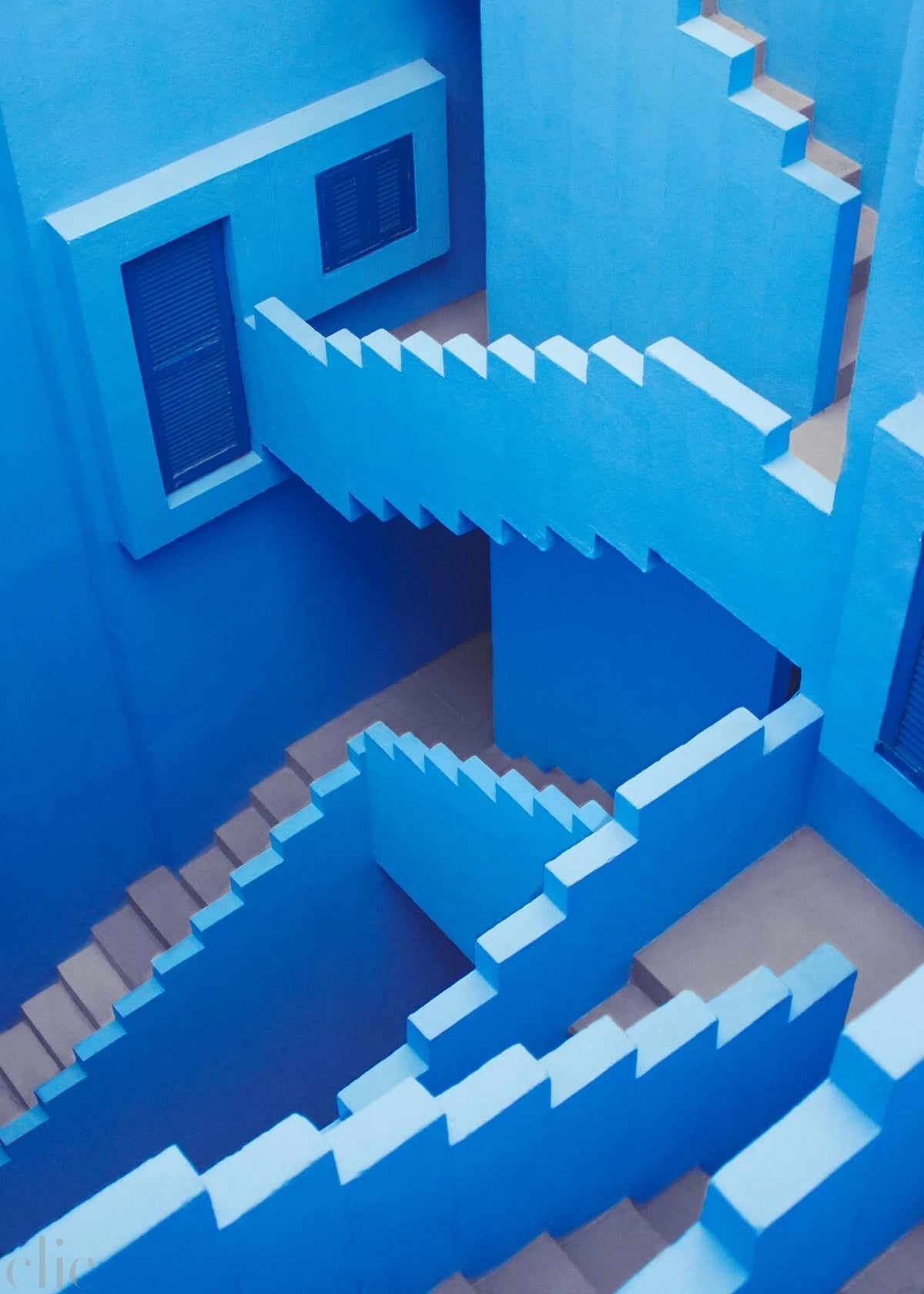 Muralla Roja - Blue I by Pottsy