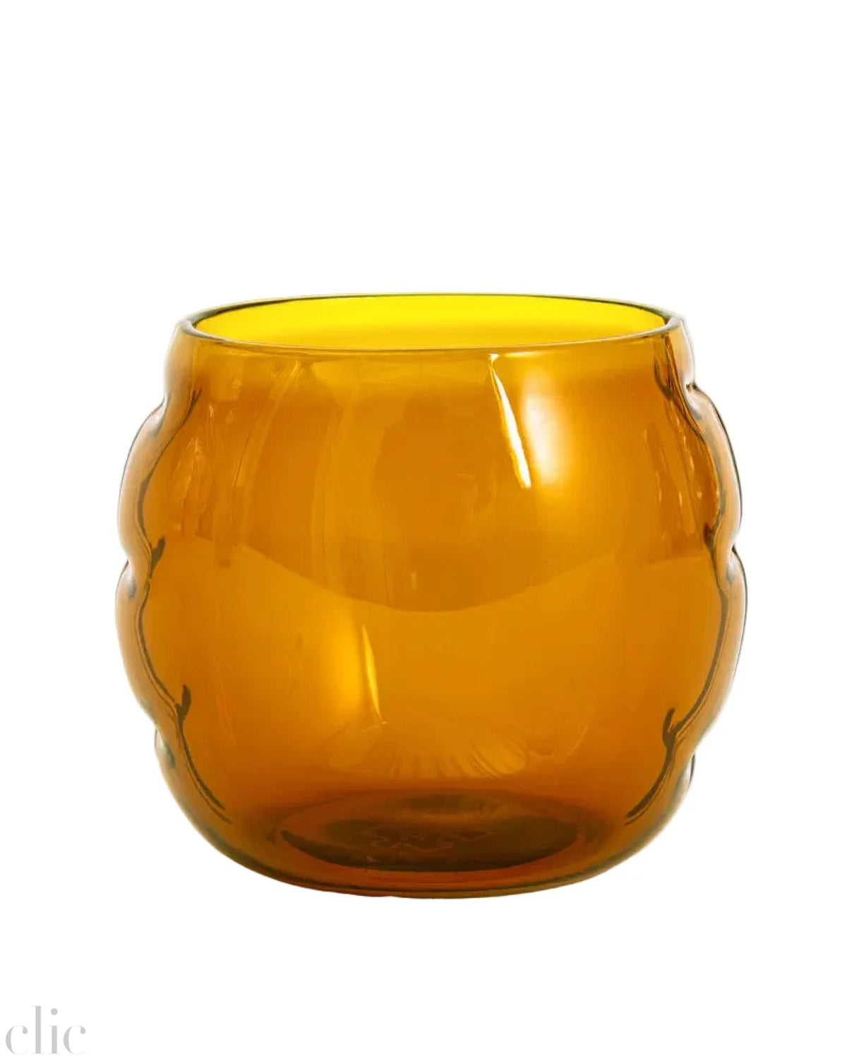 Set of 2 Bob Glasses in Amber