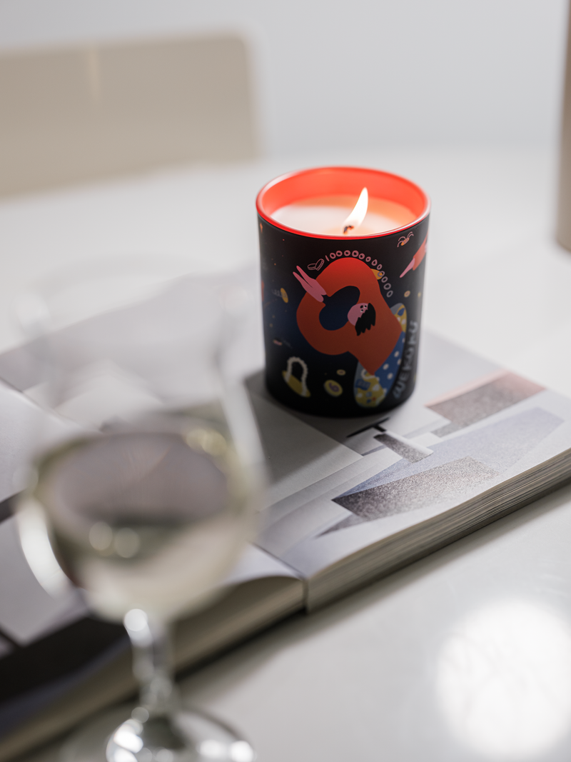 "Fortune" Gift Box Scented Candle (200g Candle + Palm), from Intent