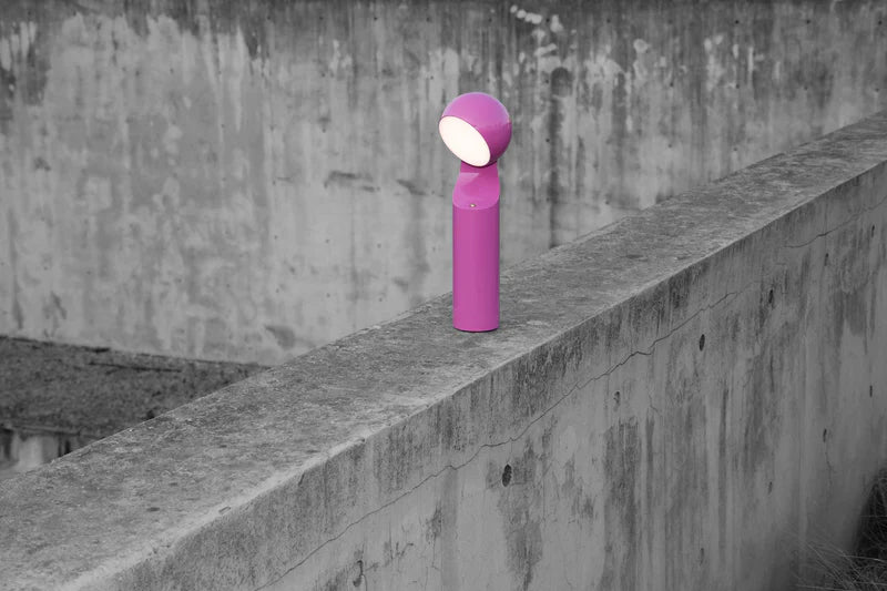 Mono Portable Reading Lamp in Hot Pink, from Fine Lumens
