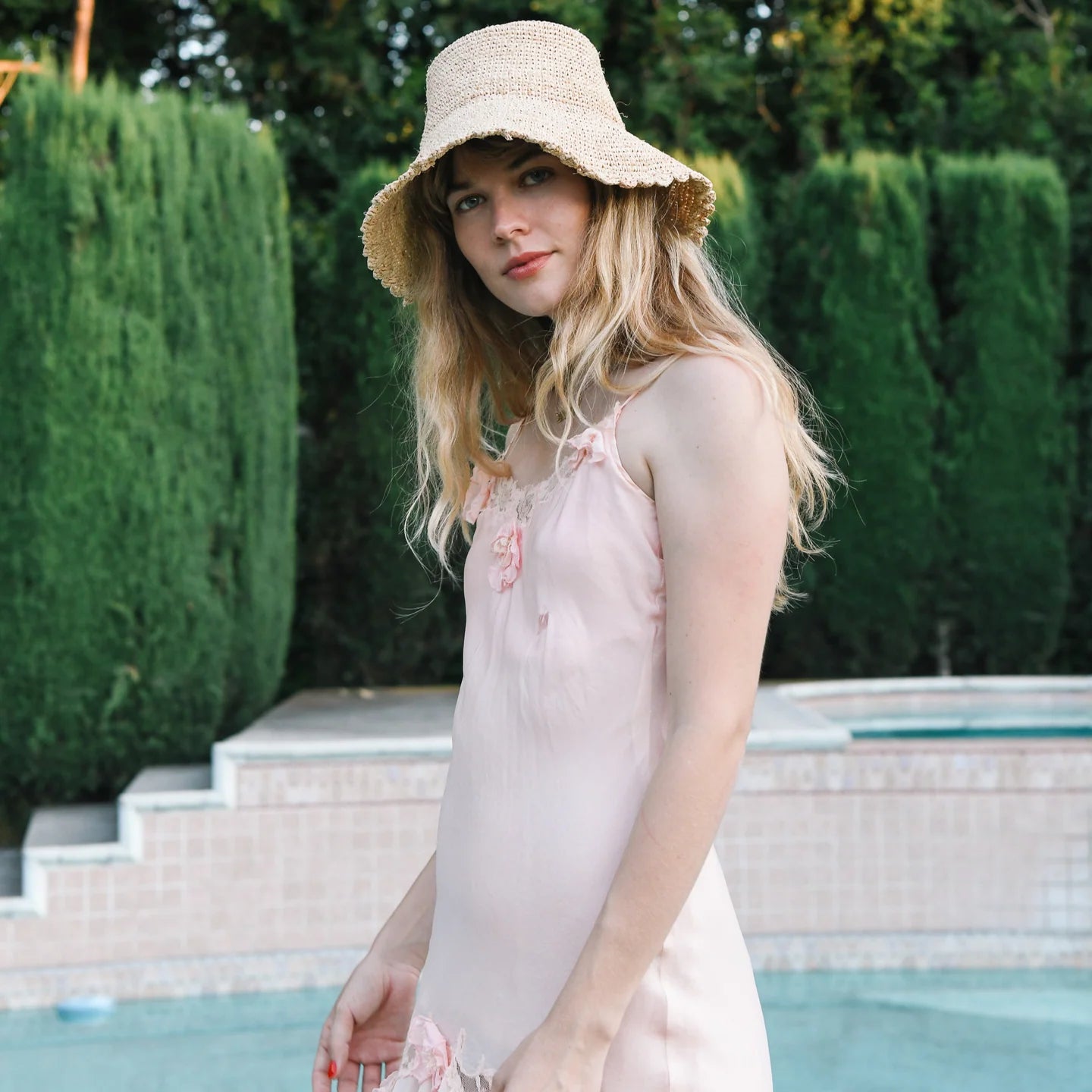 Lacey Hat in Natural, from Wyeth