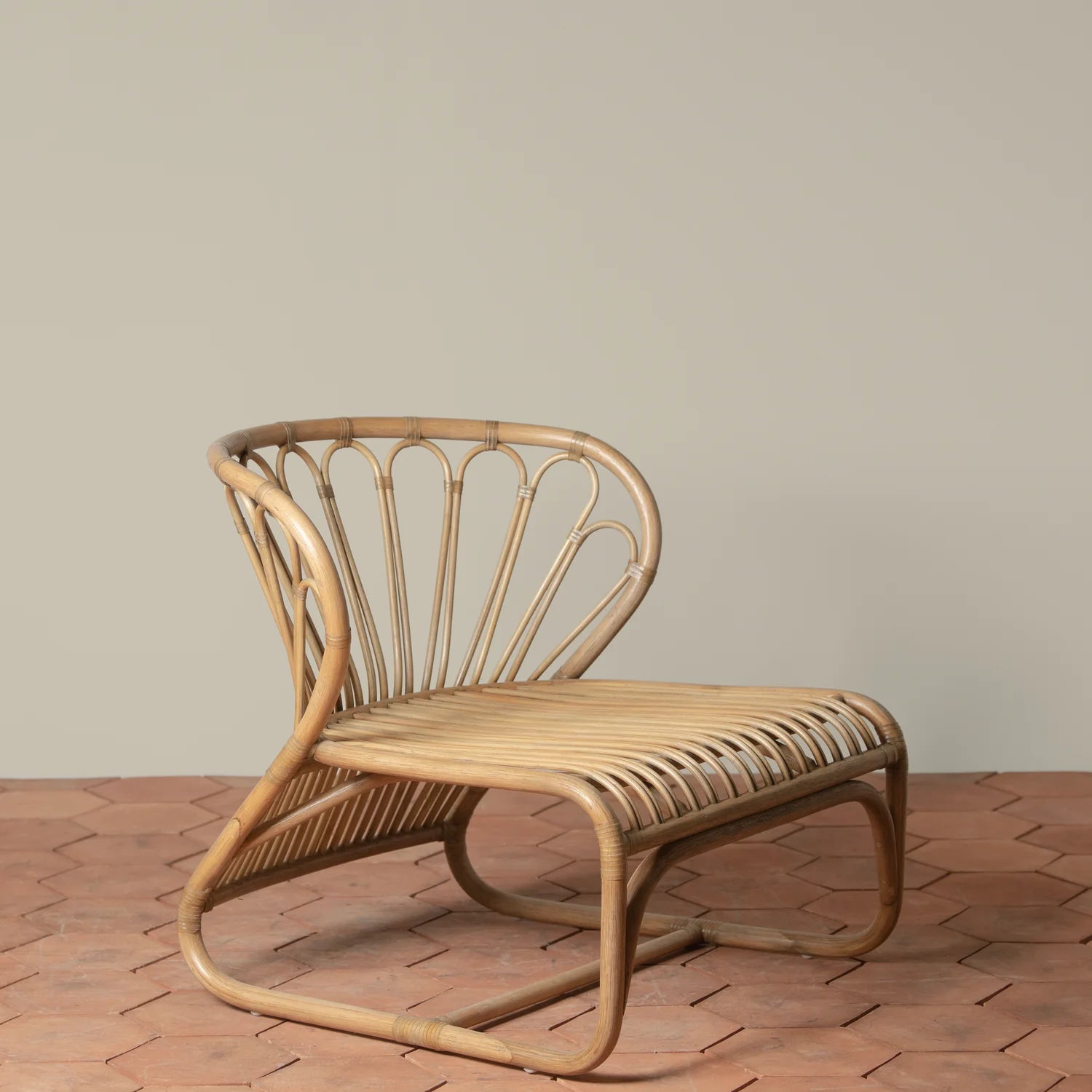 Coste Rattan Lounge Chair, from Woven Shop