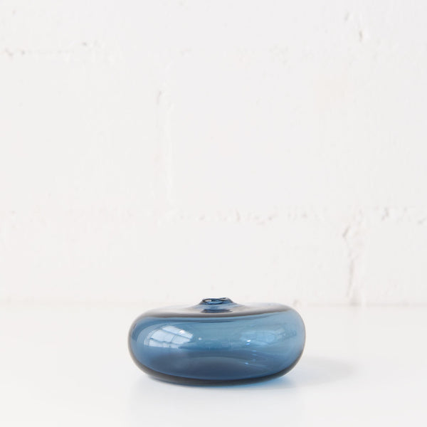 Big Gem Low Vase in Midnight, from Gary bodker