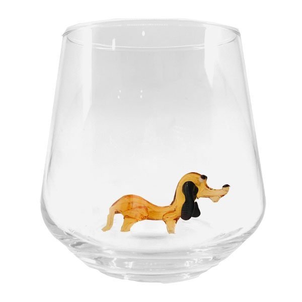 Dachshund Drinking Glass, from Minizoo