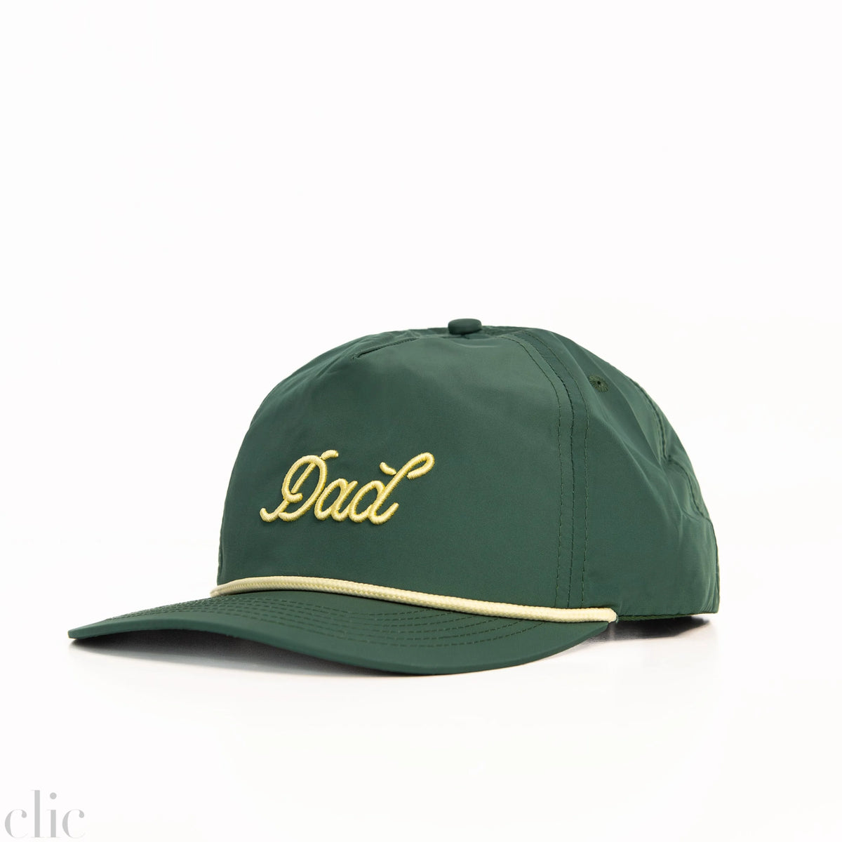 Dad 3D Puff Rope Hat in Olive Green, from Dad Brand
