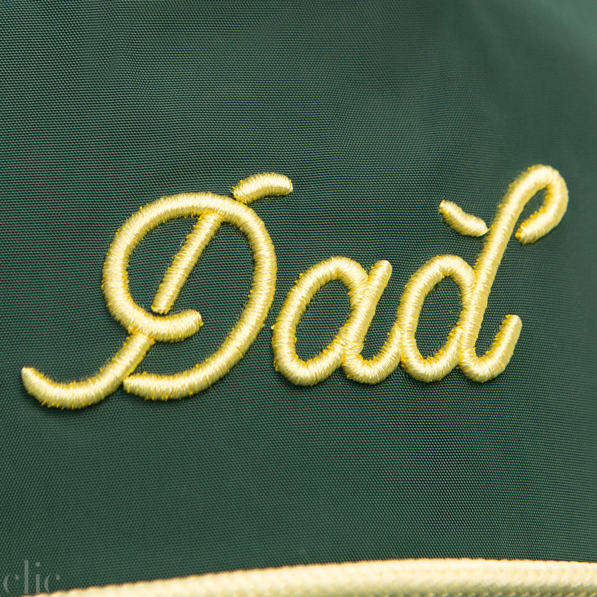 Dad 3D Puff Rope Hat in Olive Green, from Dad Brand