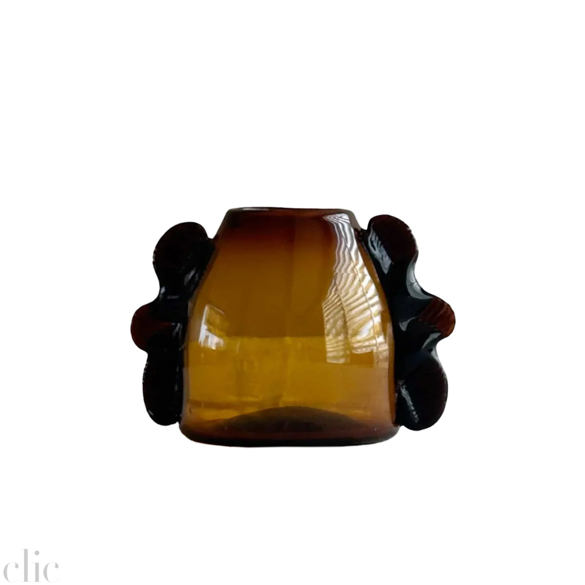 Dalila Bud Vase in Amber