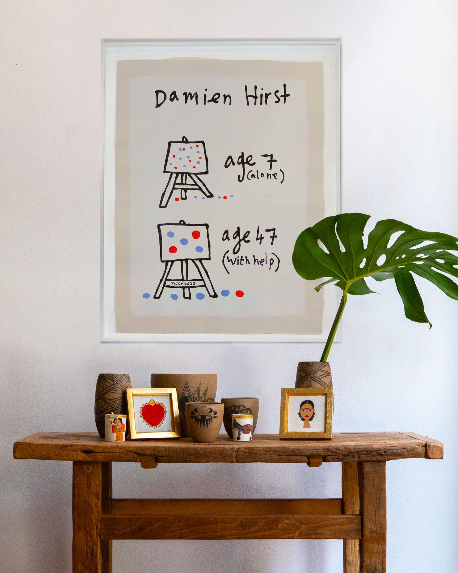 Damien Hirst by Tiggy Ticehurst