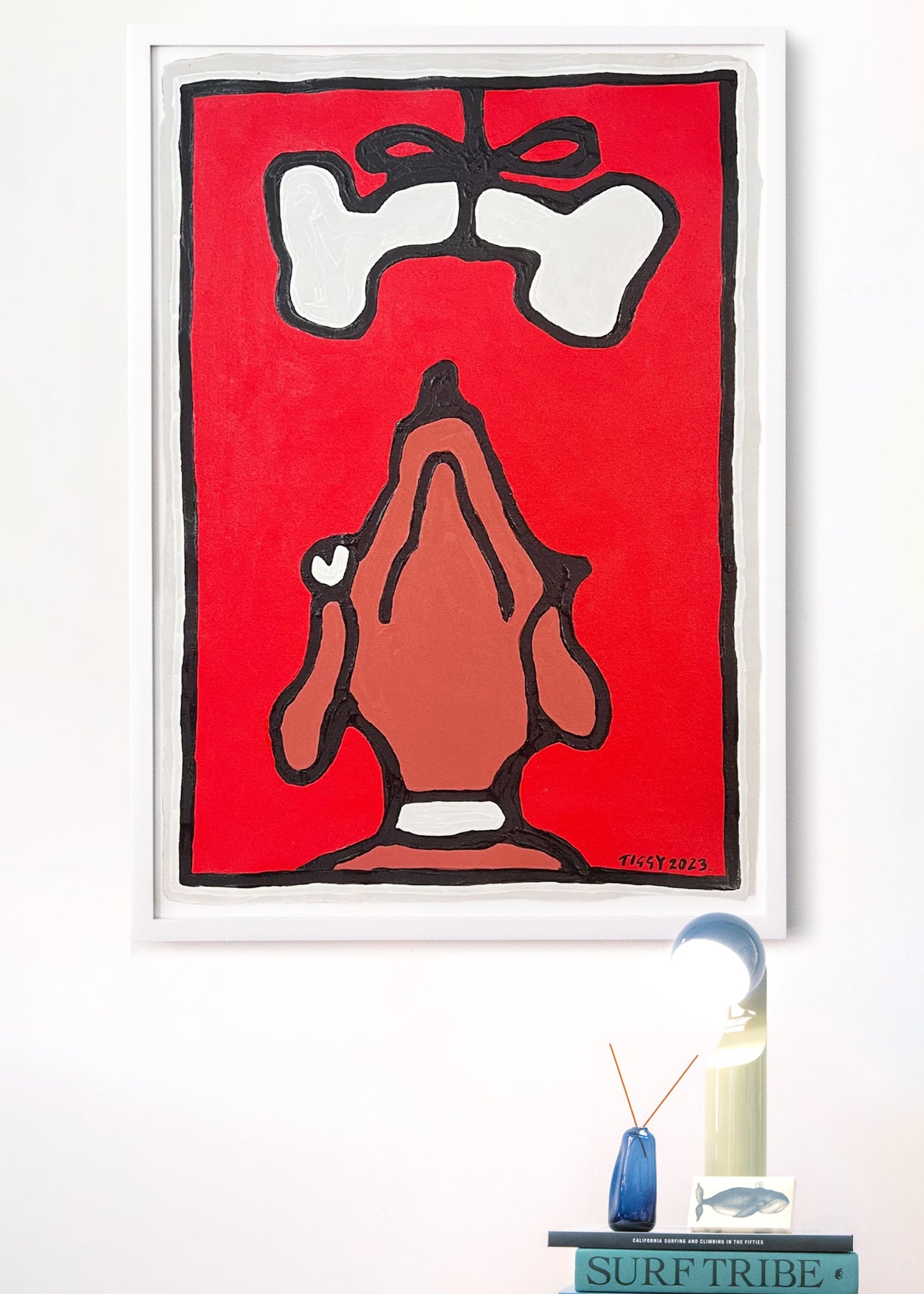 Dog with Bone by Tiggy Ticehurst