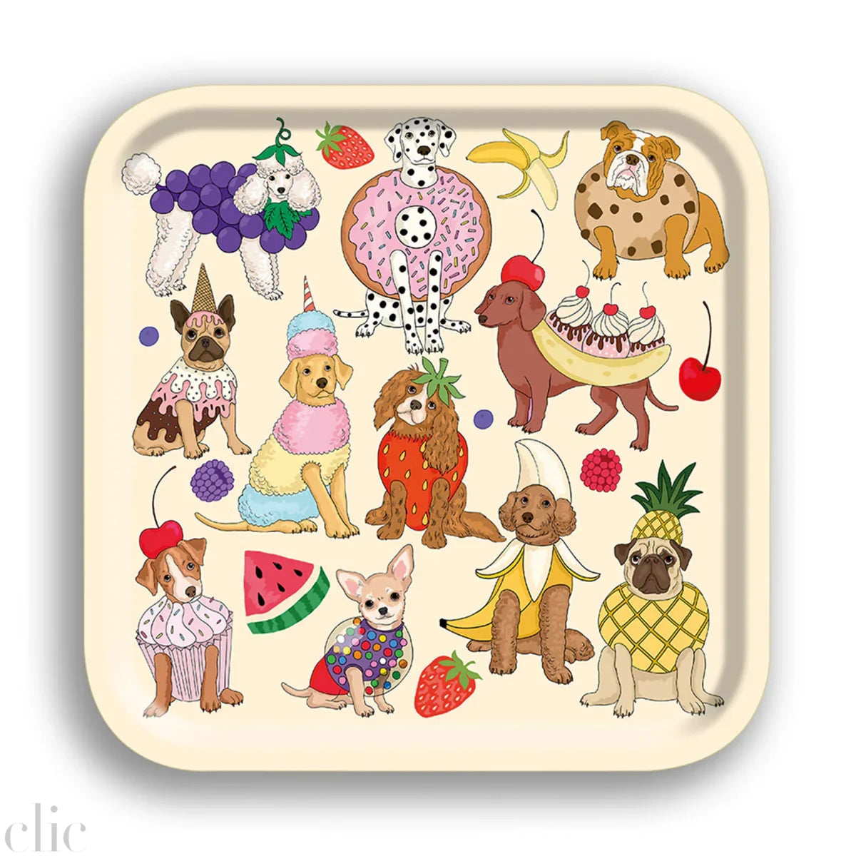 Dogs Dessert Tray, from Avenida Home