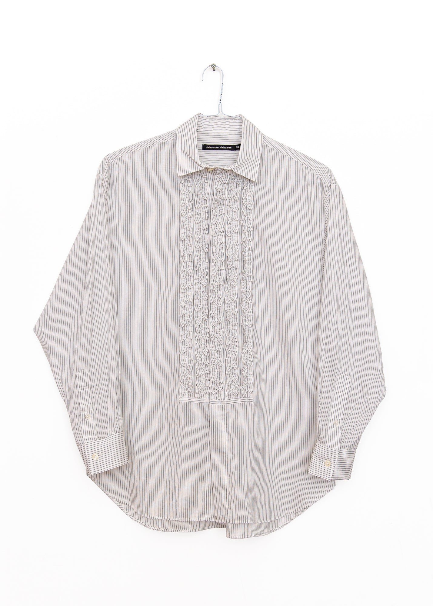 Doris Silk Top in Stripe, from Nicholson & Nicholson