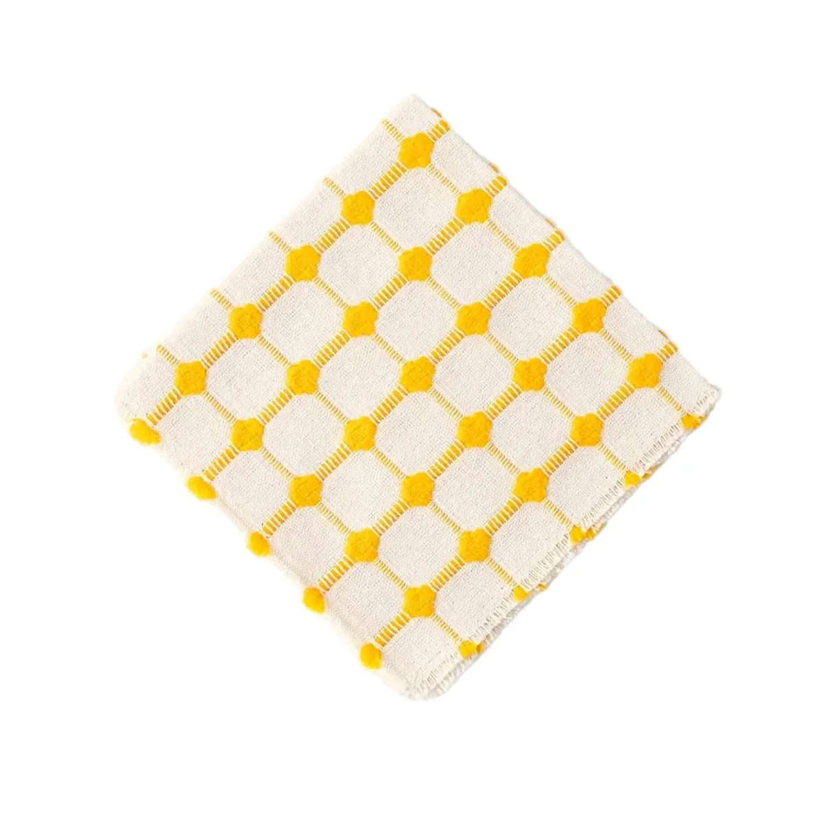 Set of 4 Wicker Napkin in MariGold, from Dove & Donkey