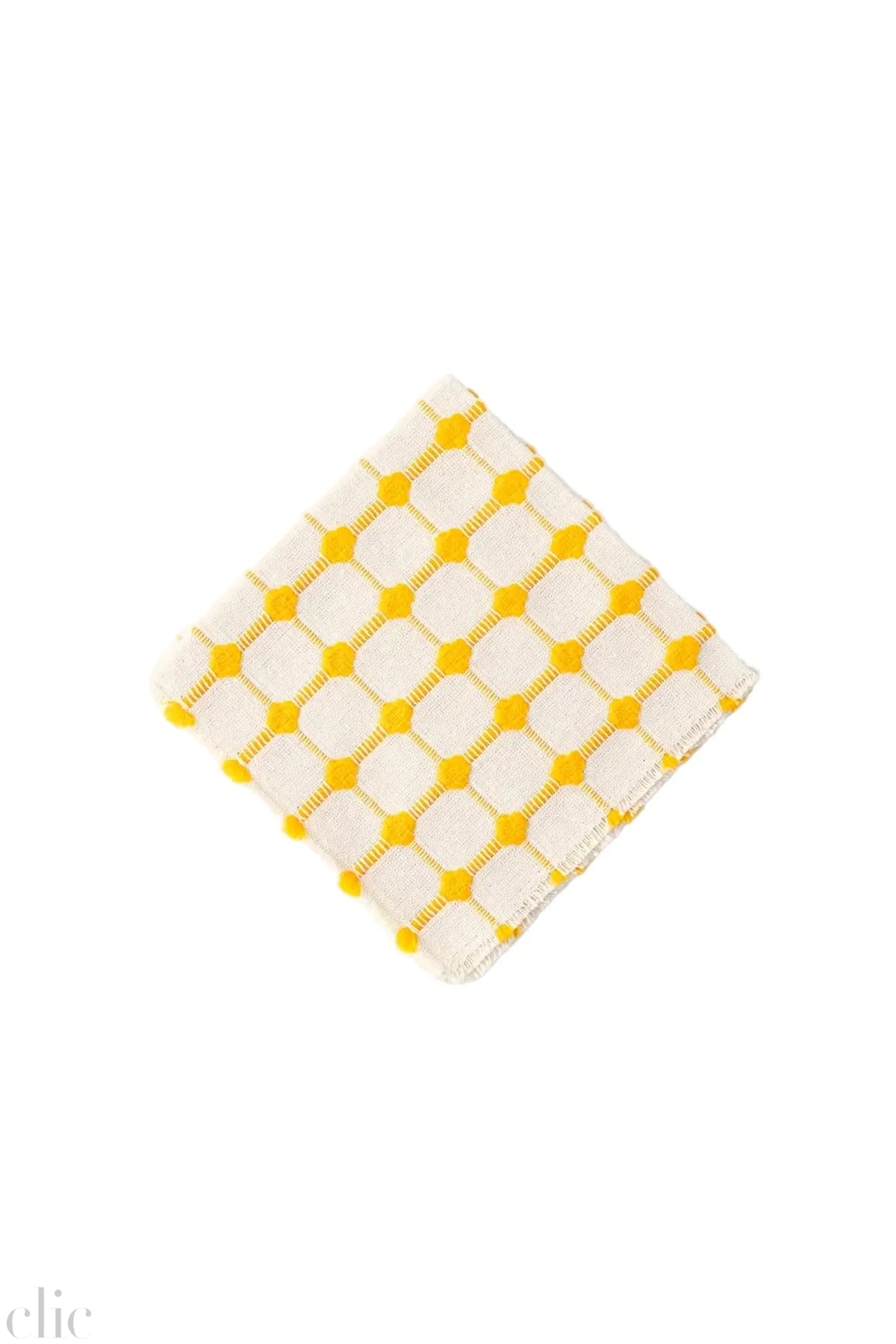 Set of 4 Wicker Napkin in MariGold, from Dove & Donkey