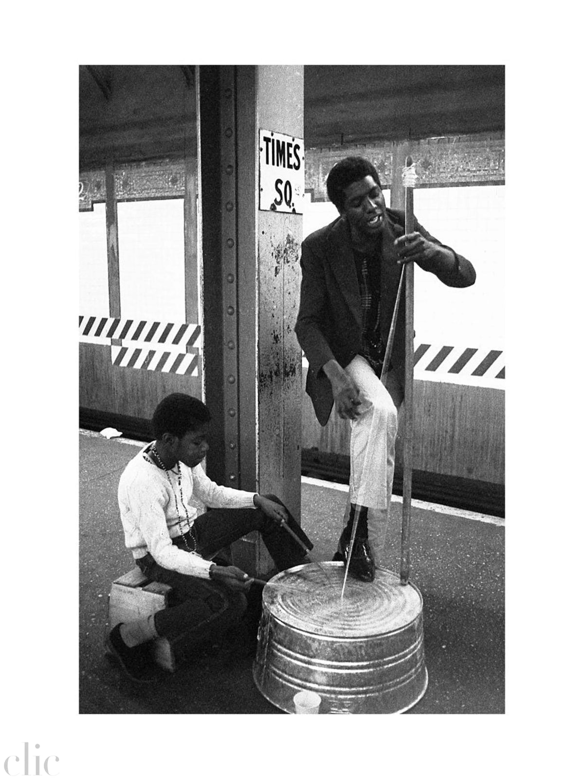 Times Sq. Duet, 1981 by Drew Carolan