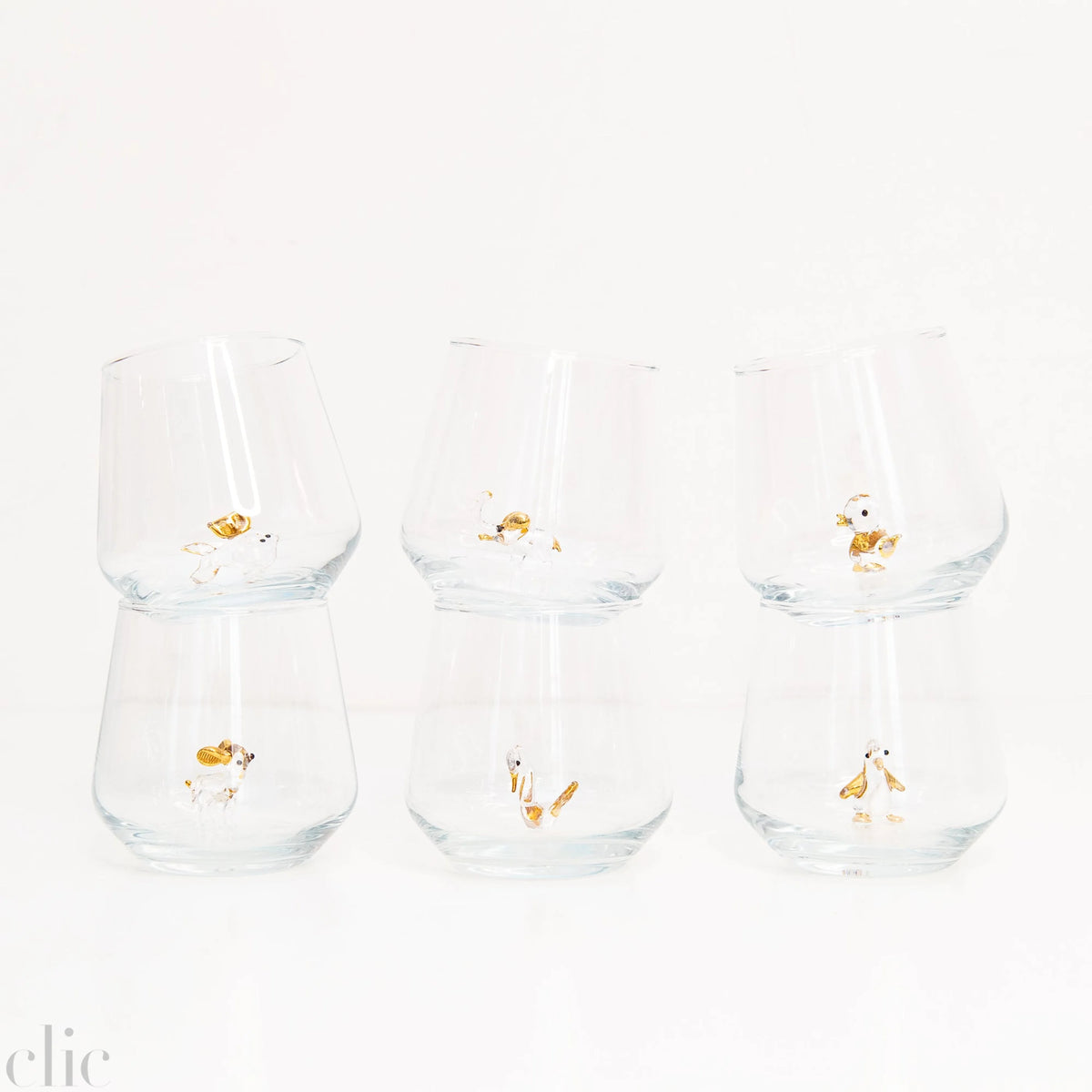 Zooluxe Drinking Glass Set of 6