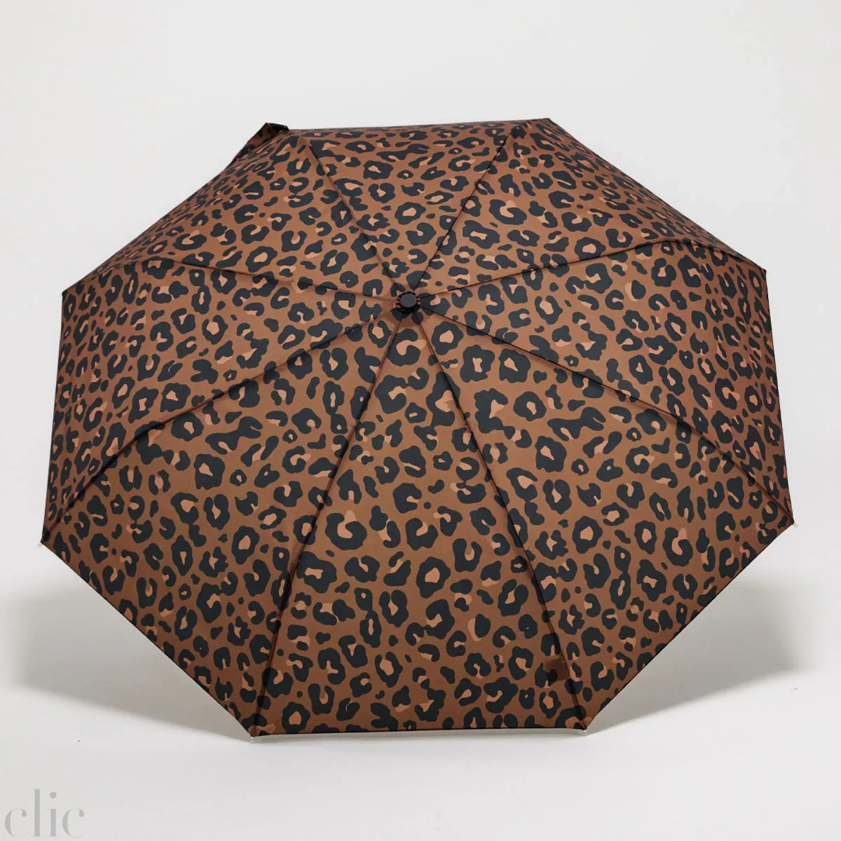 Compact Duck Umbrella in Leopard Print, from The Original Duckhead