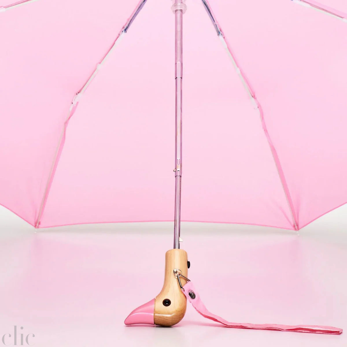 Compact Duck Umbrella in Pink, from The Original Duckhead