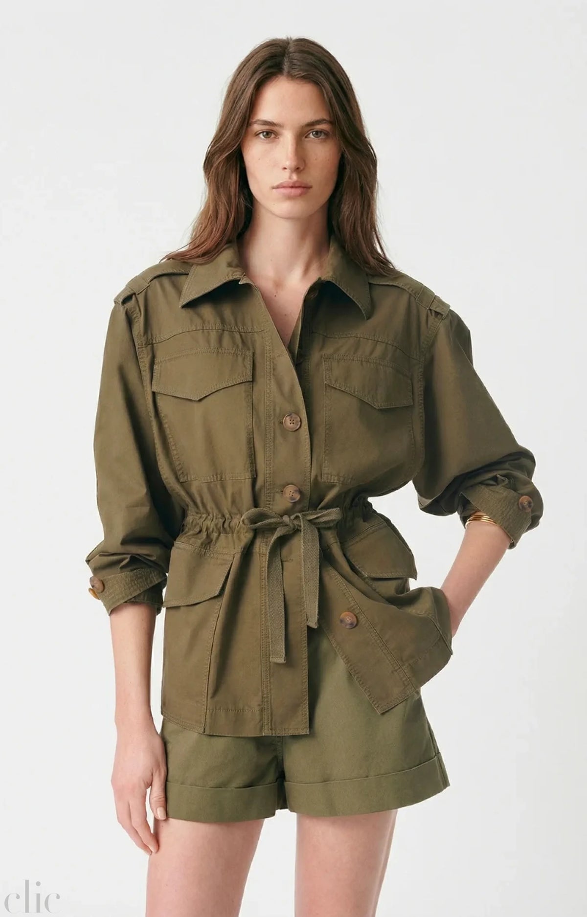 Eliane Jacket in Vegetal, from Vanessa Bruno
