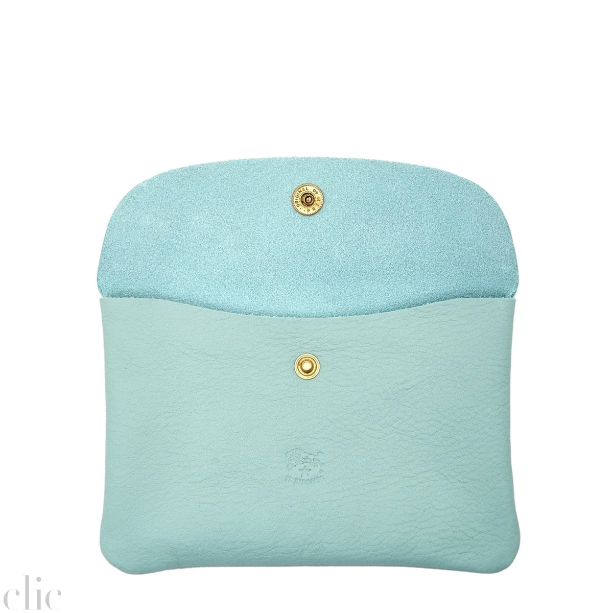 Envelope Case in Blue Botticelli, from IL Bisonte