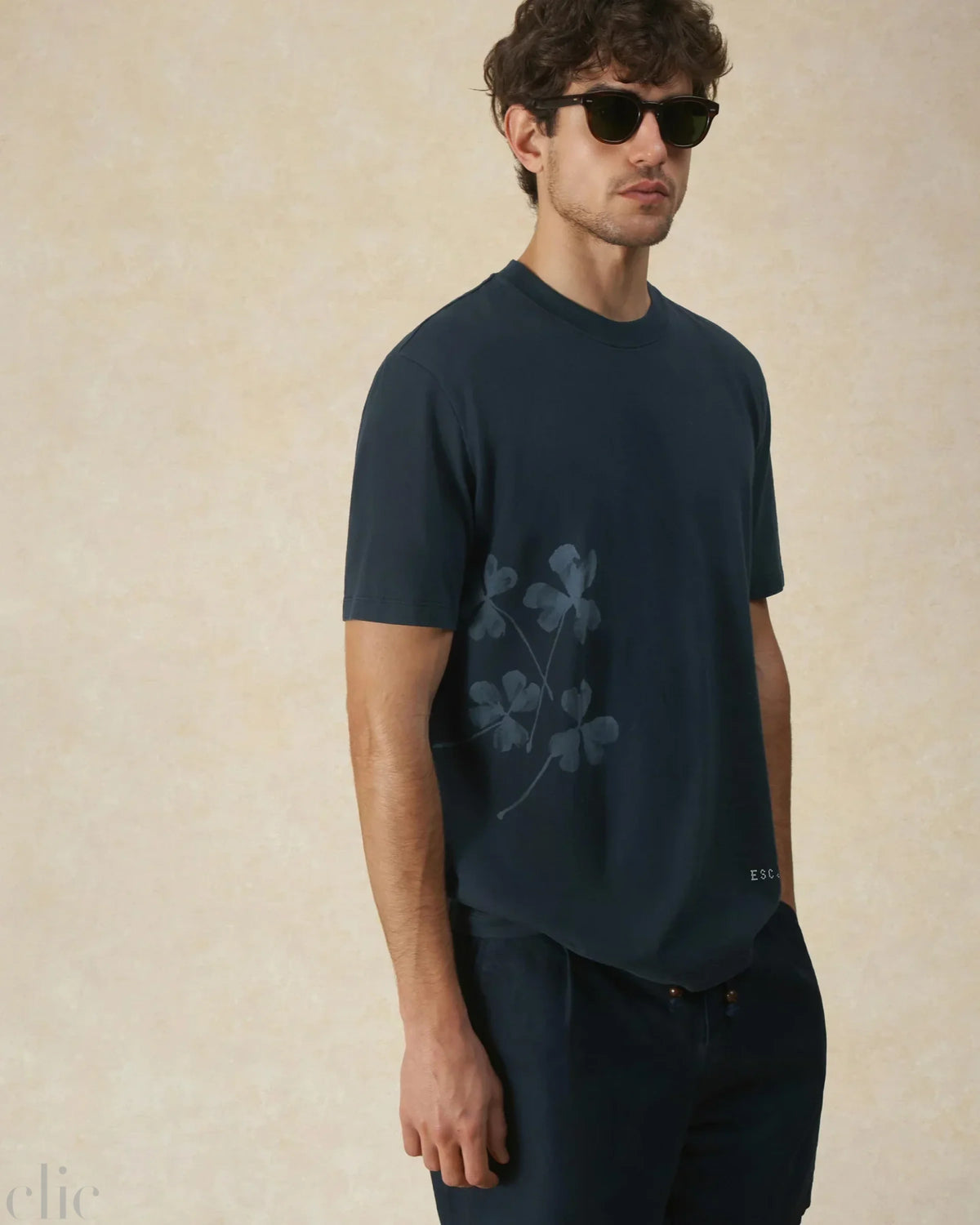 Wabi T Shirt in Blue Maritime, from Escapista