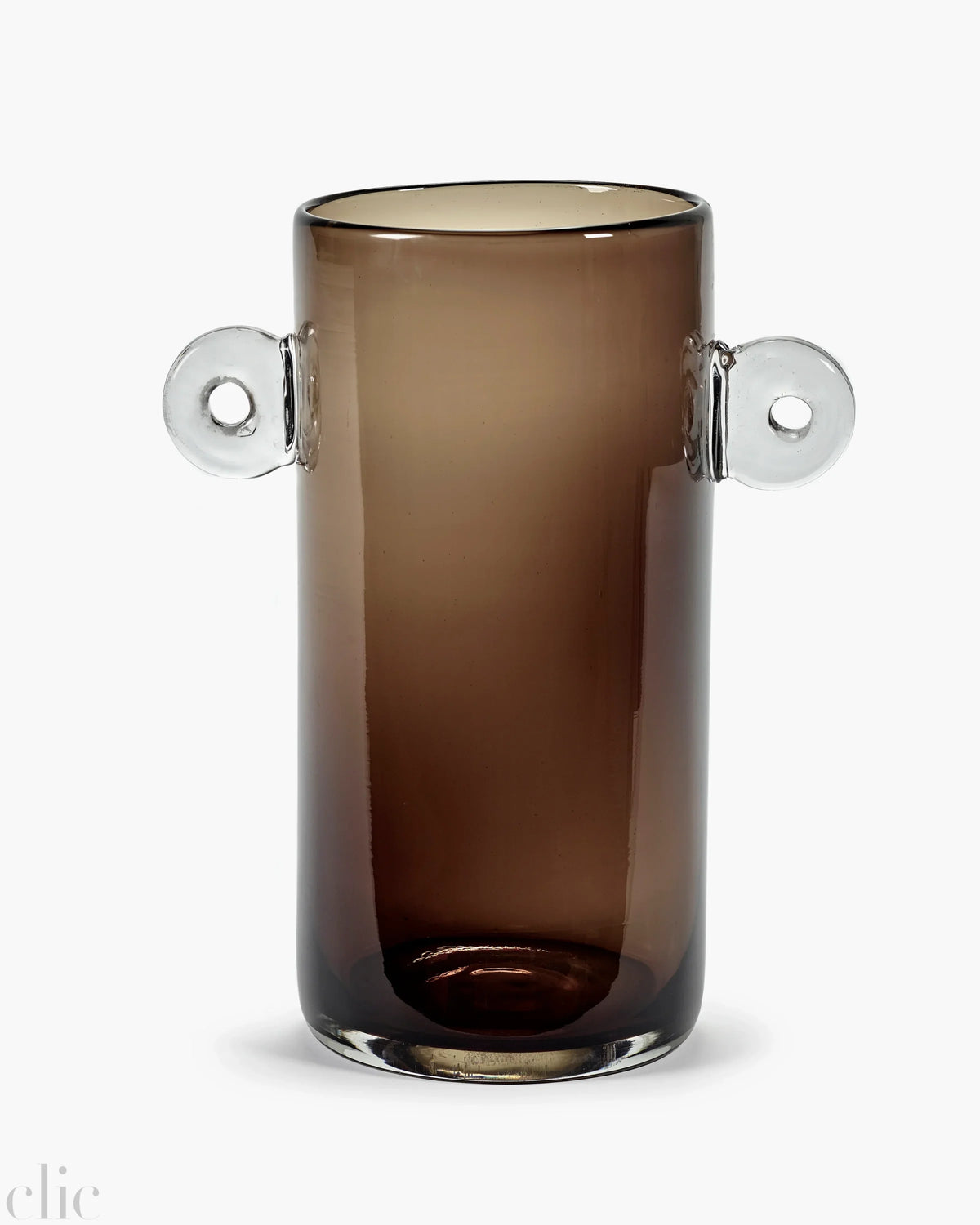 Wind & Fire Vase in Dark Brown