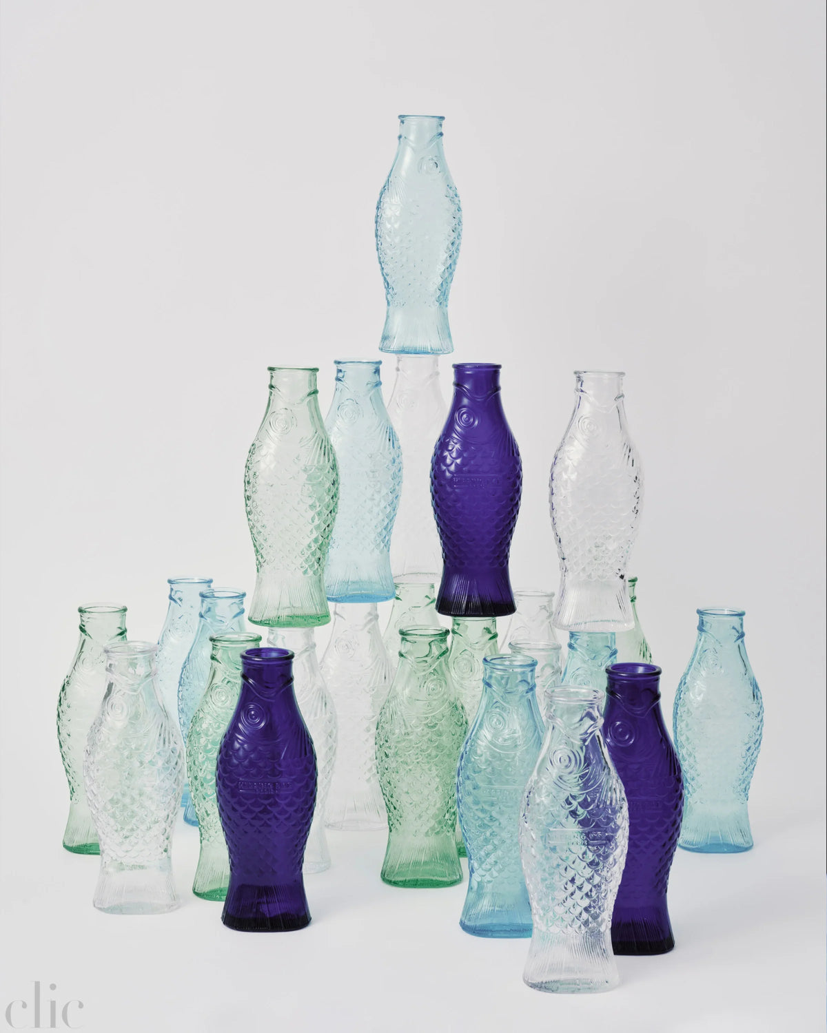 Fish & Fish Carafe in Transparent