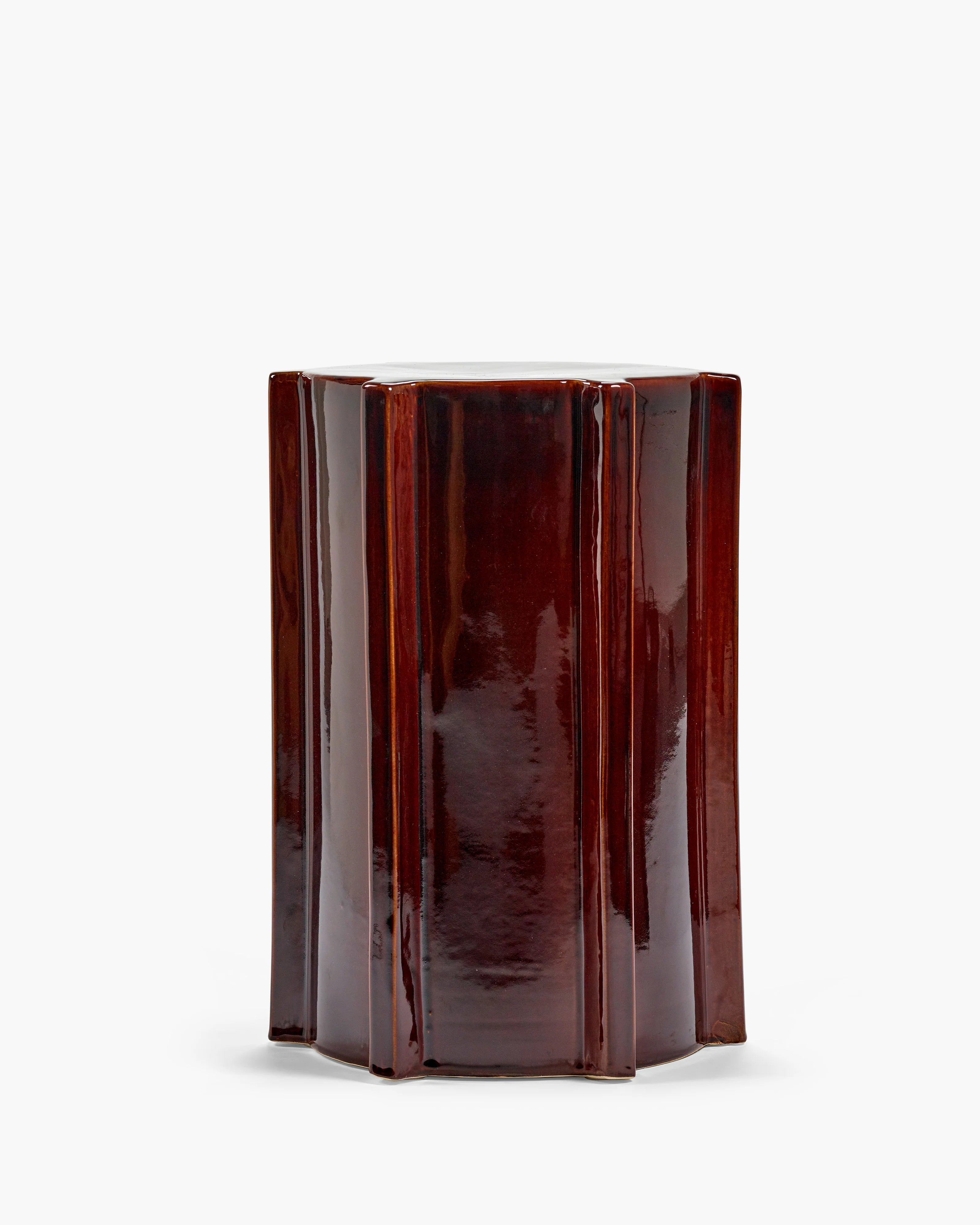 Side Table in Dark Brown, from Serax