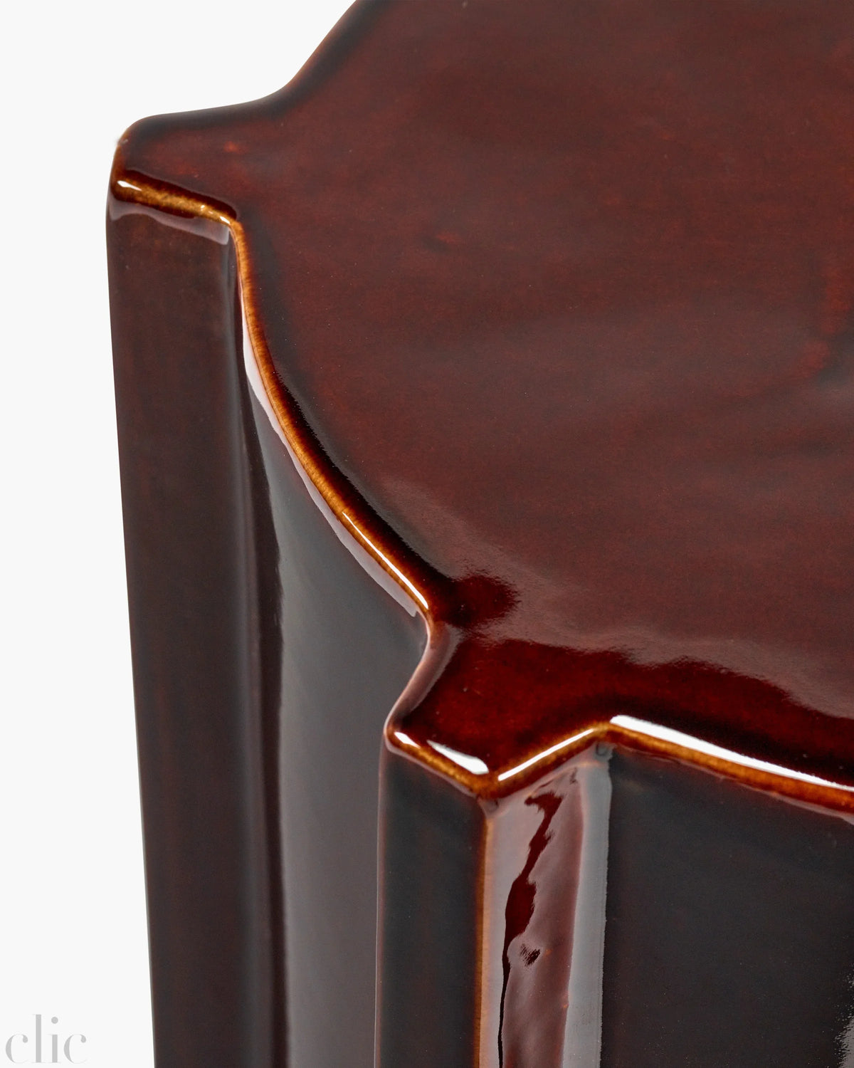 Side Table in Dark Brown