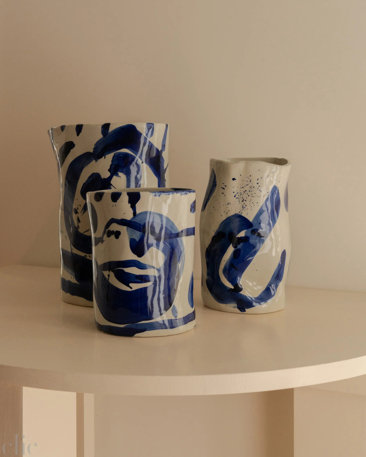 Medium Sophia Vase in Blue, from Serax