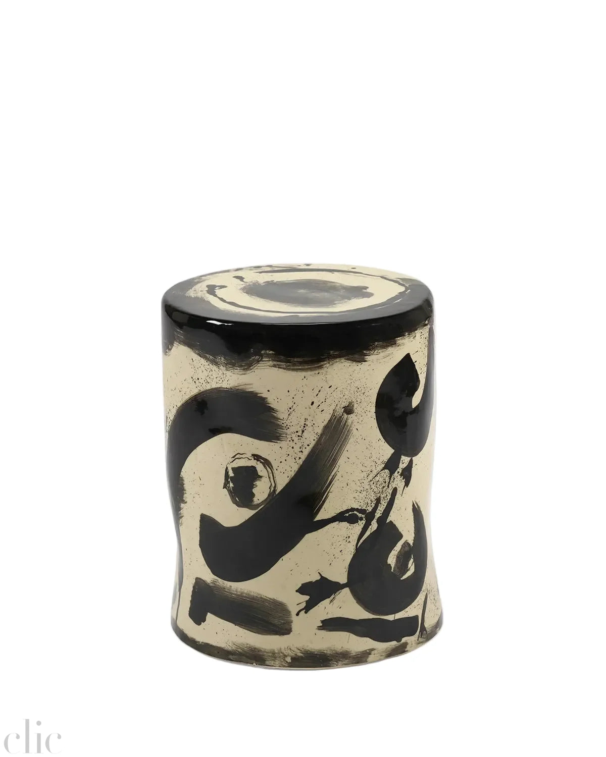 Side Table 06 in Black and White, from Serax