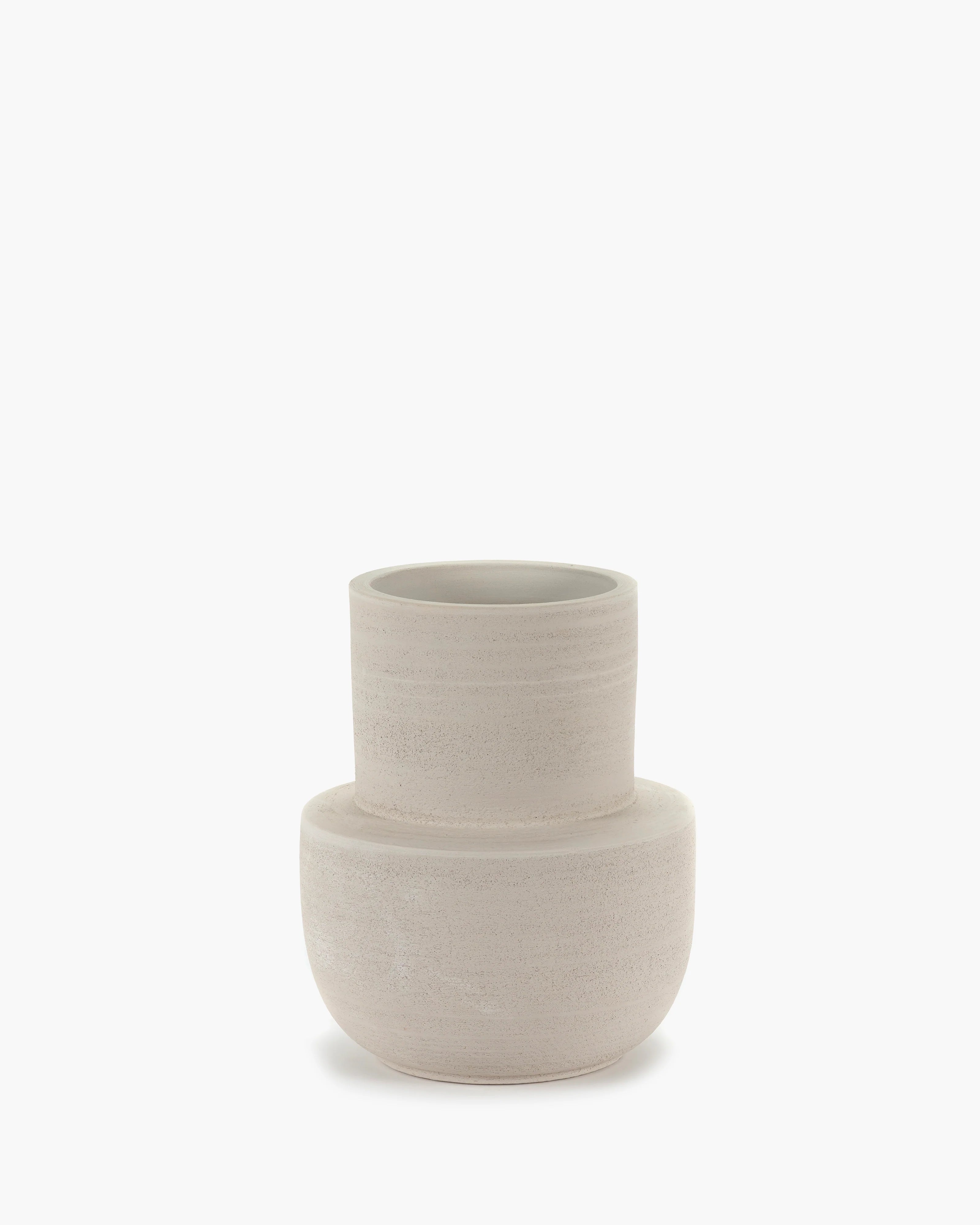 Volume Vase in Beige, from Serax