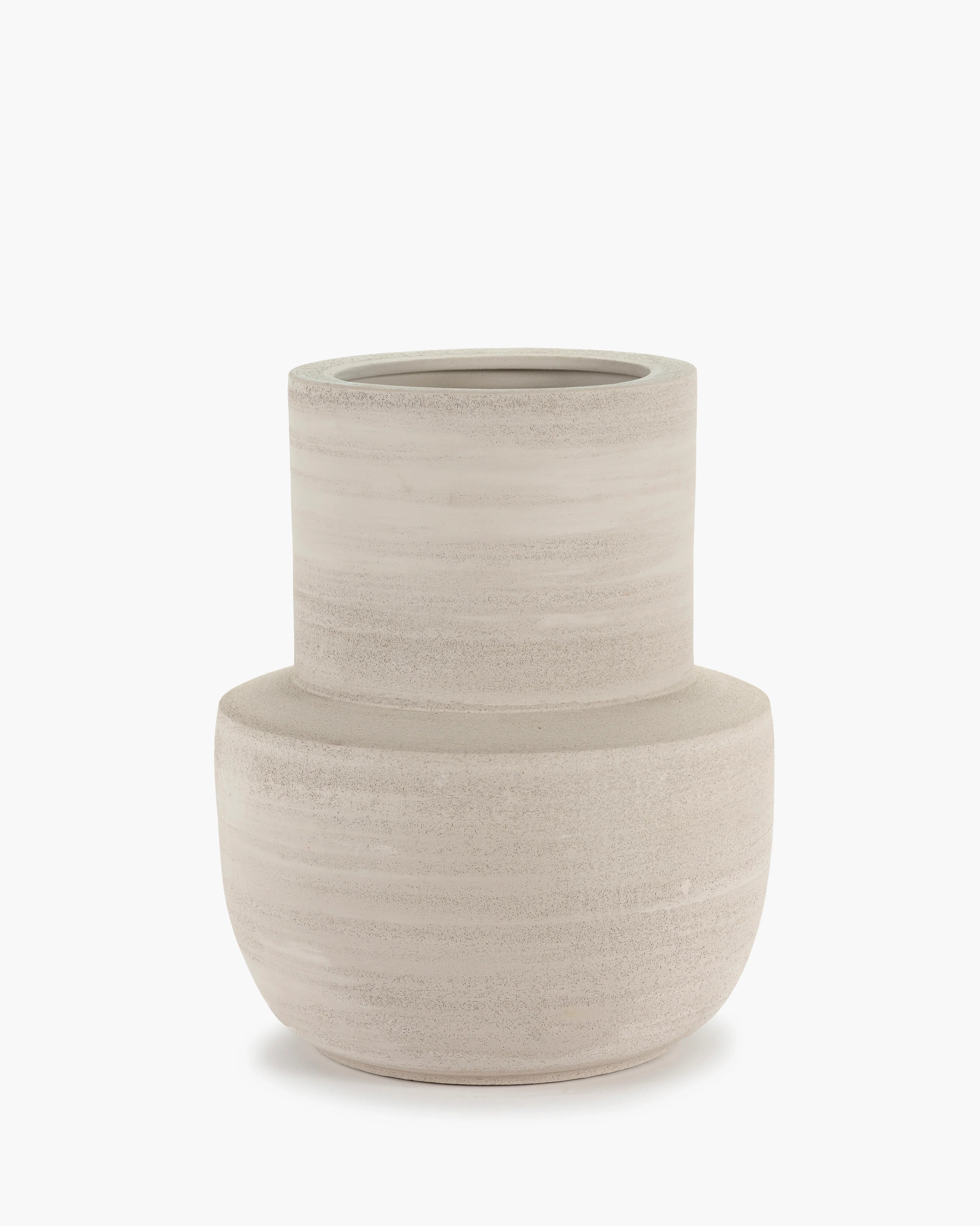 Large Volume Vase in Beige, from Serax