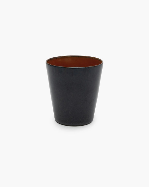 Conical Cup in Dark Blue Rust, from Serax