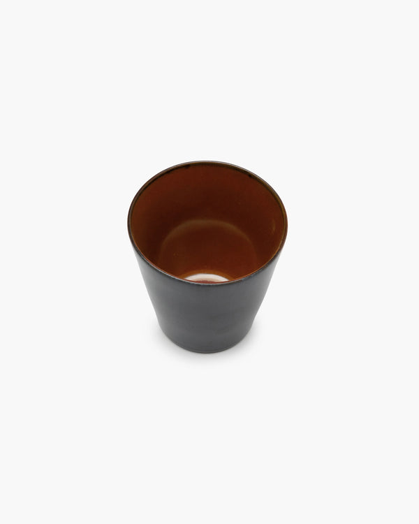 Conical Cup in Dark Blue Rust, from Serax