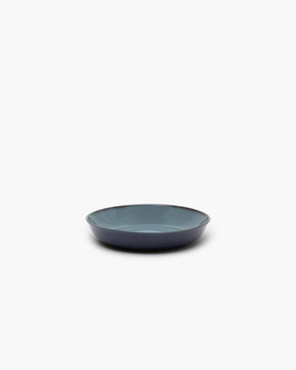 Small Deep Plate in Smoky Blue, from Serax