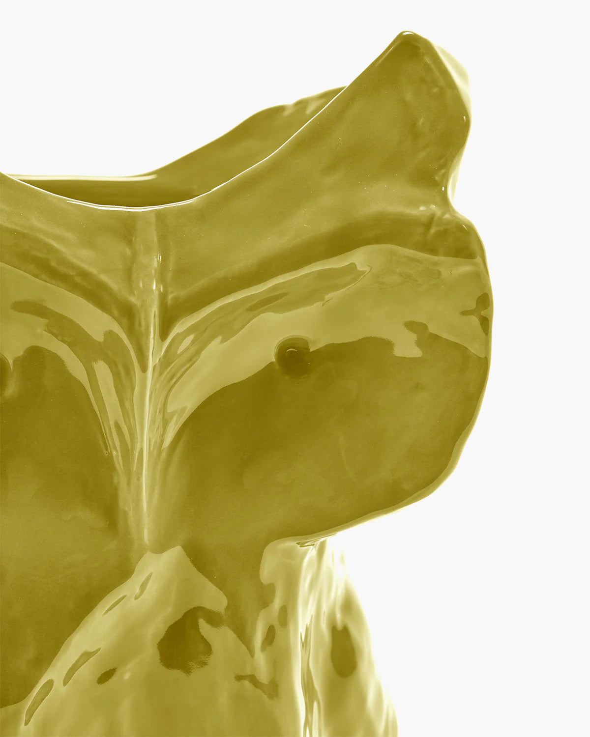 Owl Vase in Yellow, from Serax