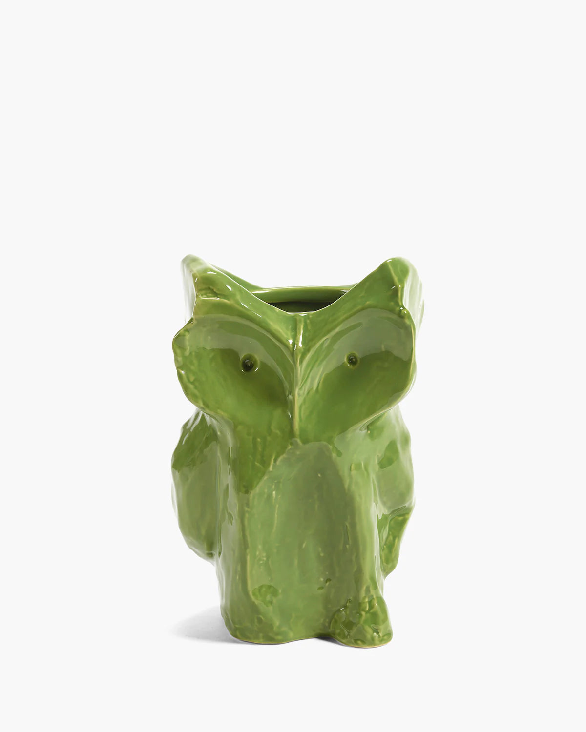 Owl Vase in Green after Midnight, from Serax