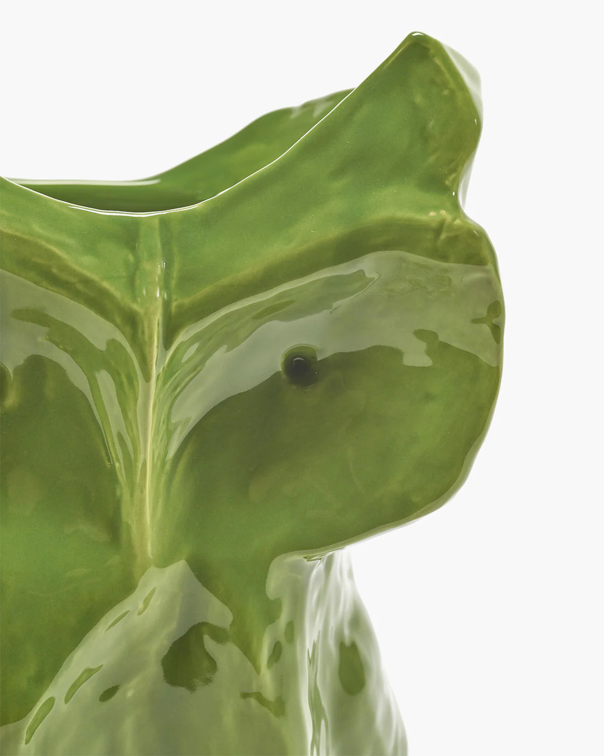 Owl Vase in Green after Midnight, from Serax