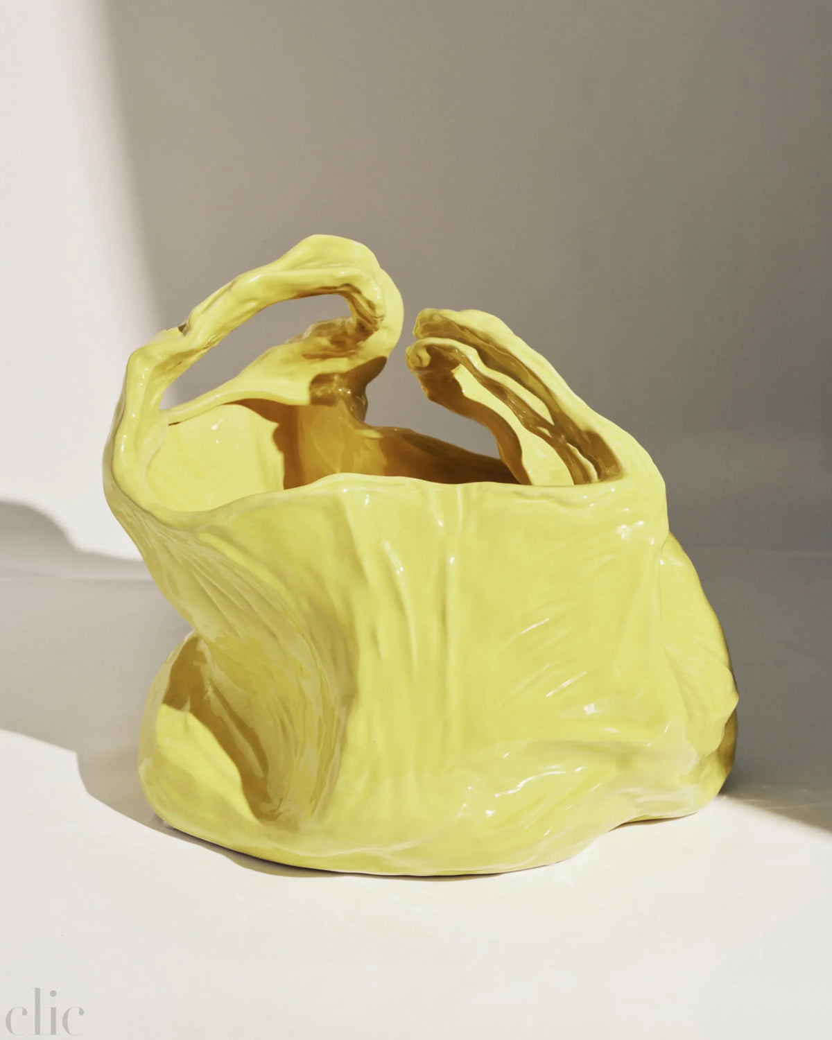 Gala Vase in Yellow, from Serax