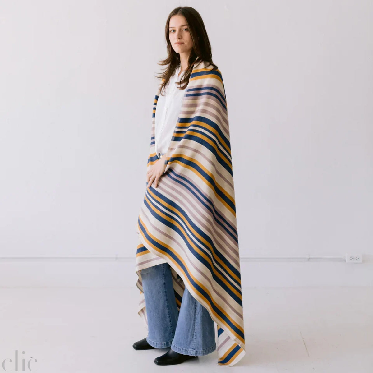 Desert Blanket in Mustard