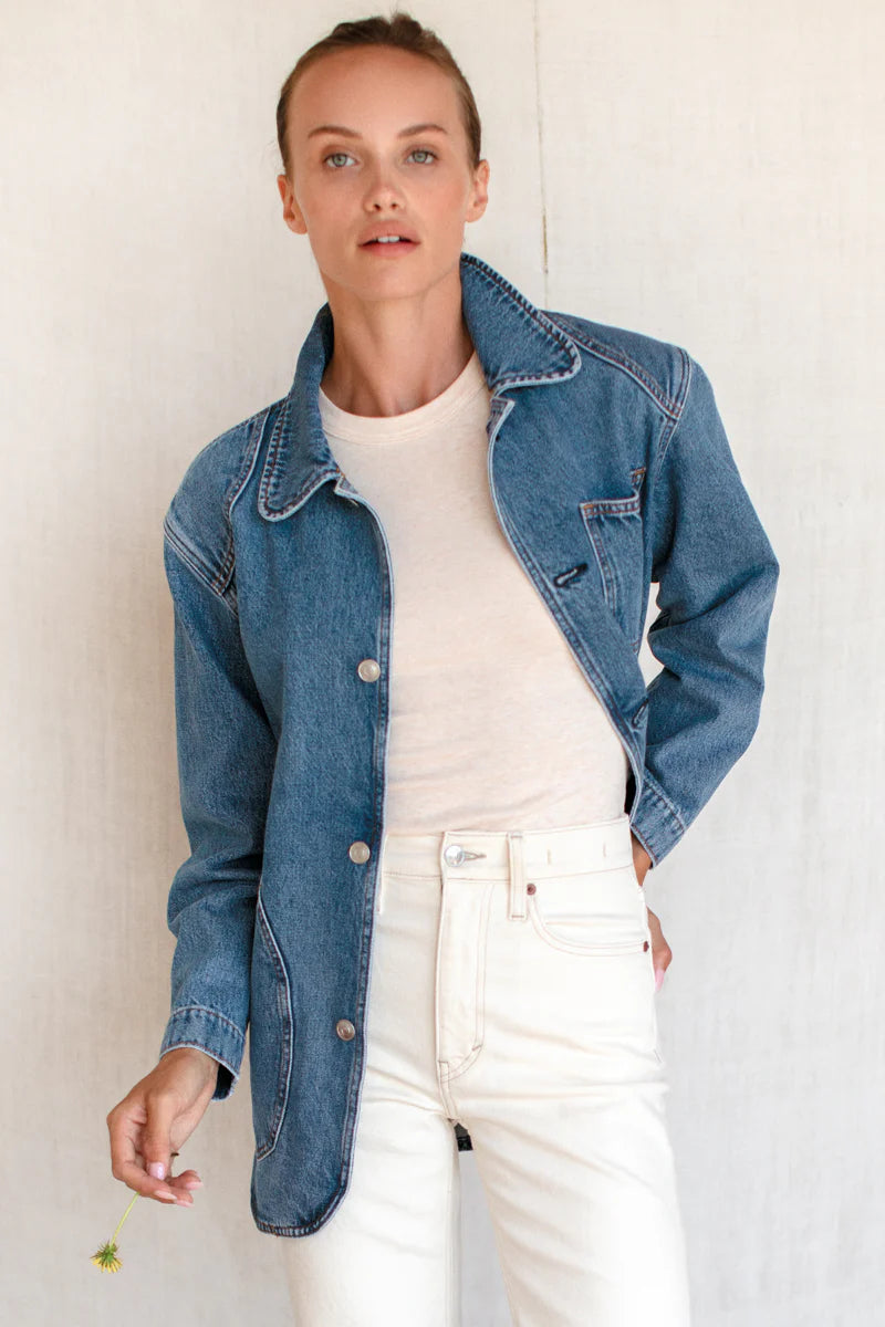 Cabin Jacket in Classic Stonewash, from Emerson Fry