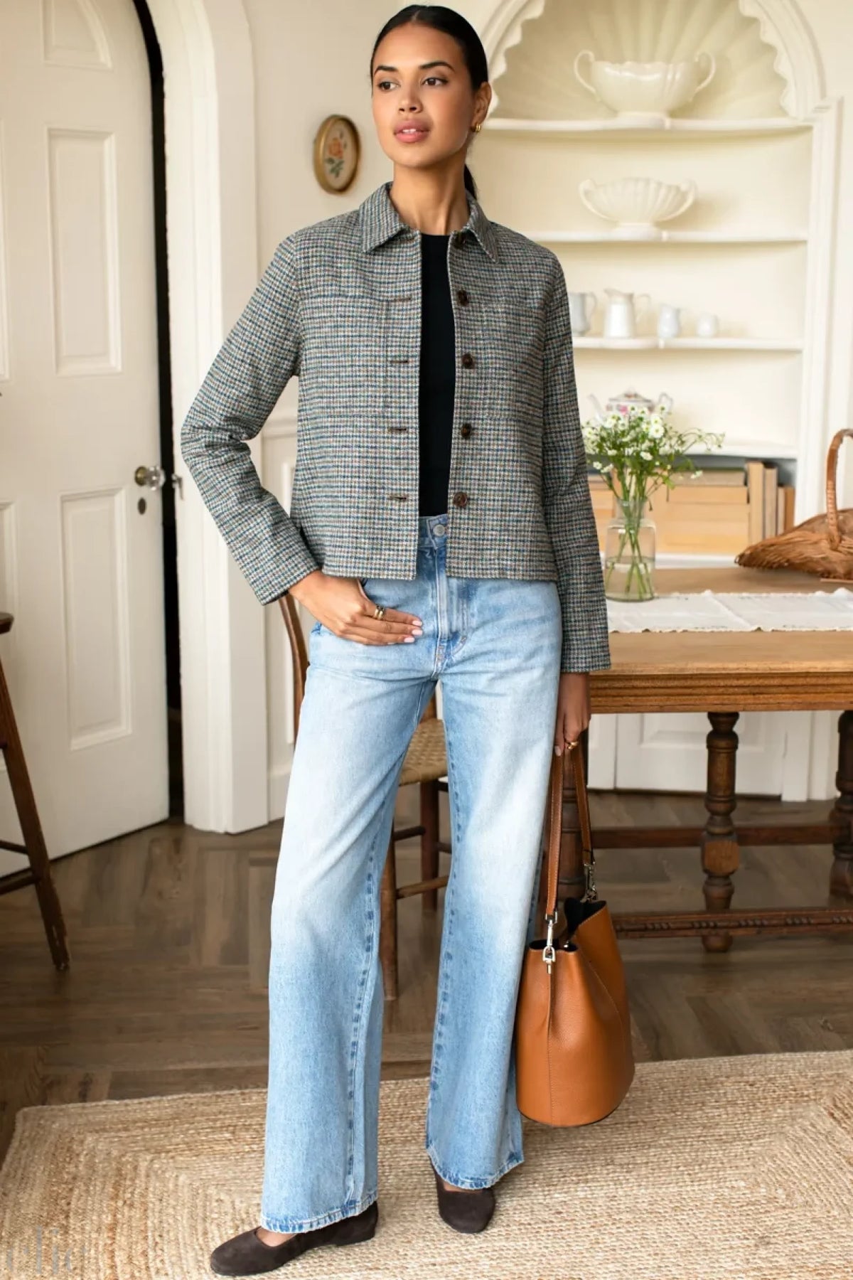 Atelier Pocket Jacket in Gun Club Check, from Emerson Fry