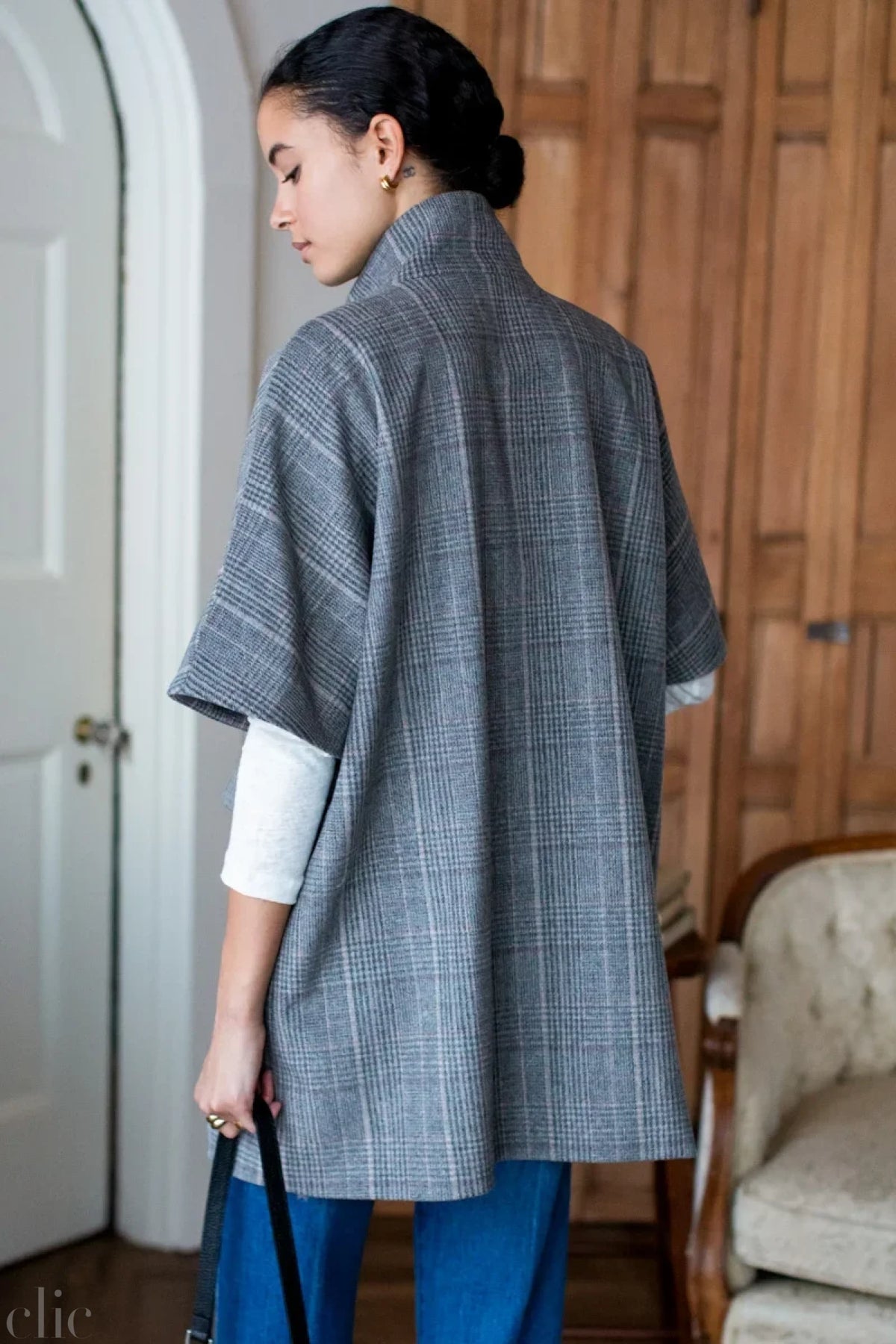Latering Jacket in Grayson Plaid, from Emrson Fry